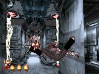 une photo d'Ã©cran de The House of the Dead sur Sega Saturn